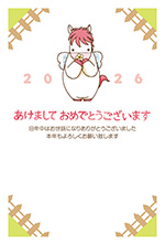 うま子と牧場に咲く一輪の花2026